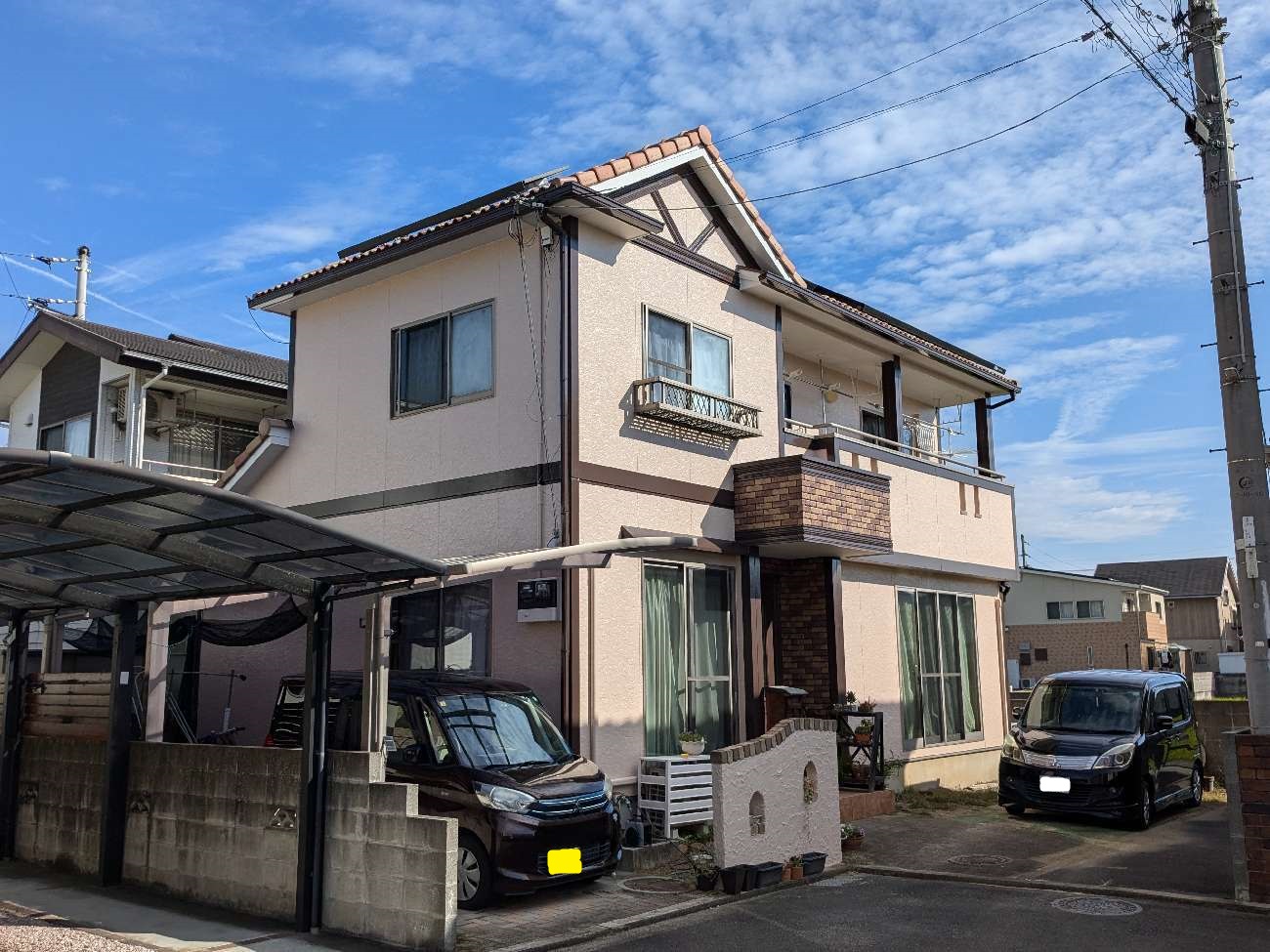 松山市　匿名様邸　外壁塗装　