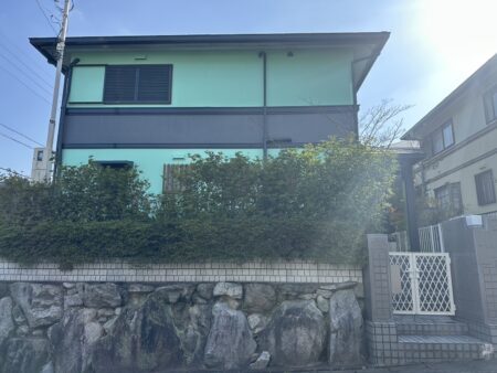 福岡市西区　M様邸　外壁塗装工事　屋根塗装工事　築30年