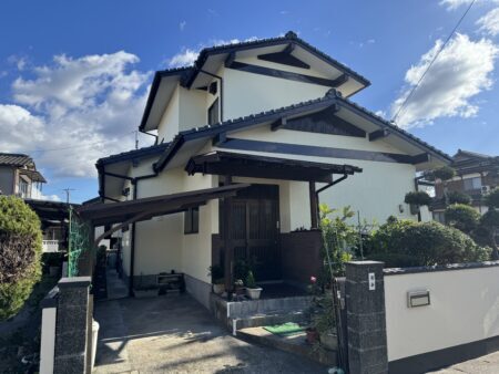 熊本市南区 U様邸 屋根塗装工事 外壁塗装工事 20241217