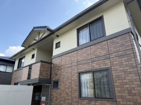 熊本市南区 田迎 アパート　外壁塗装工事 20241225