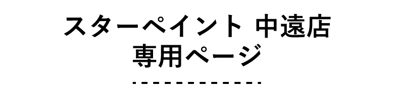 スターペイント中遠店　専用ページ