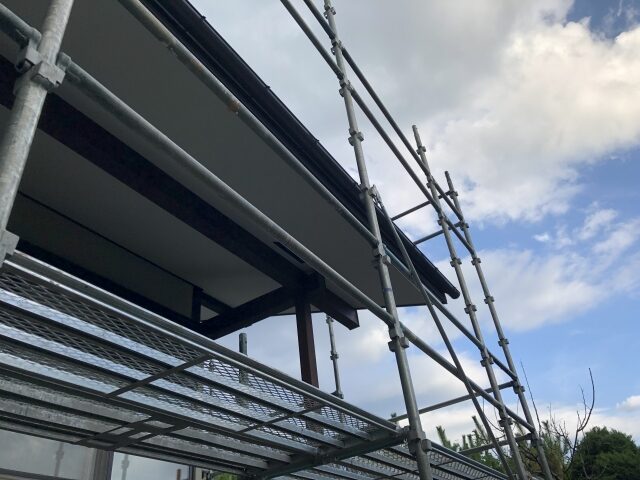 外壁塗装の足場はとても大切！！