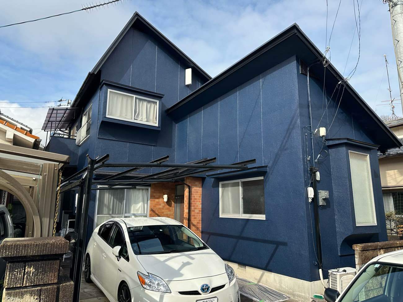 松山市　小林様邸　外壁塗装　屋根塗装　2025/3/6