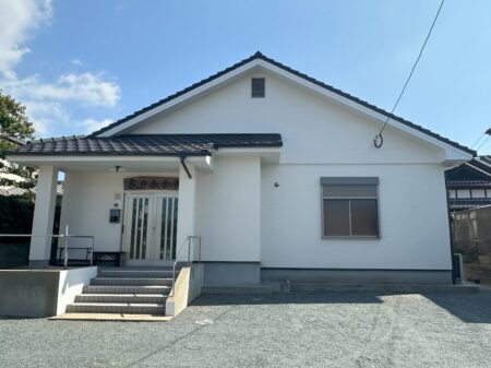 福岡市西区　町内会集会所　外壁塗装工事　築12年