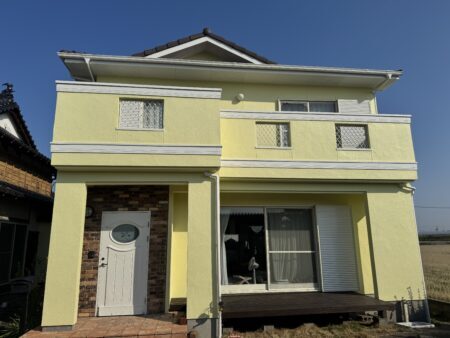宇土市 U様邸　屋根外壁塗装工事　