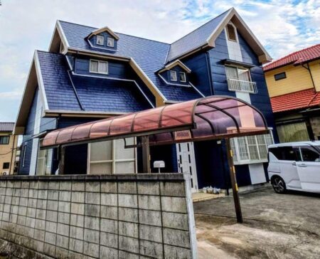【今治市×外壁屋根塗装工事】深碧×深碧雅で圧倒的艶と耐久性！下地から徹底補修したワンランク上の塗装リフォーム