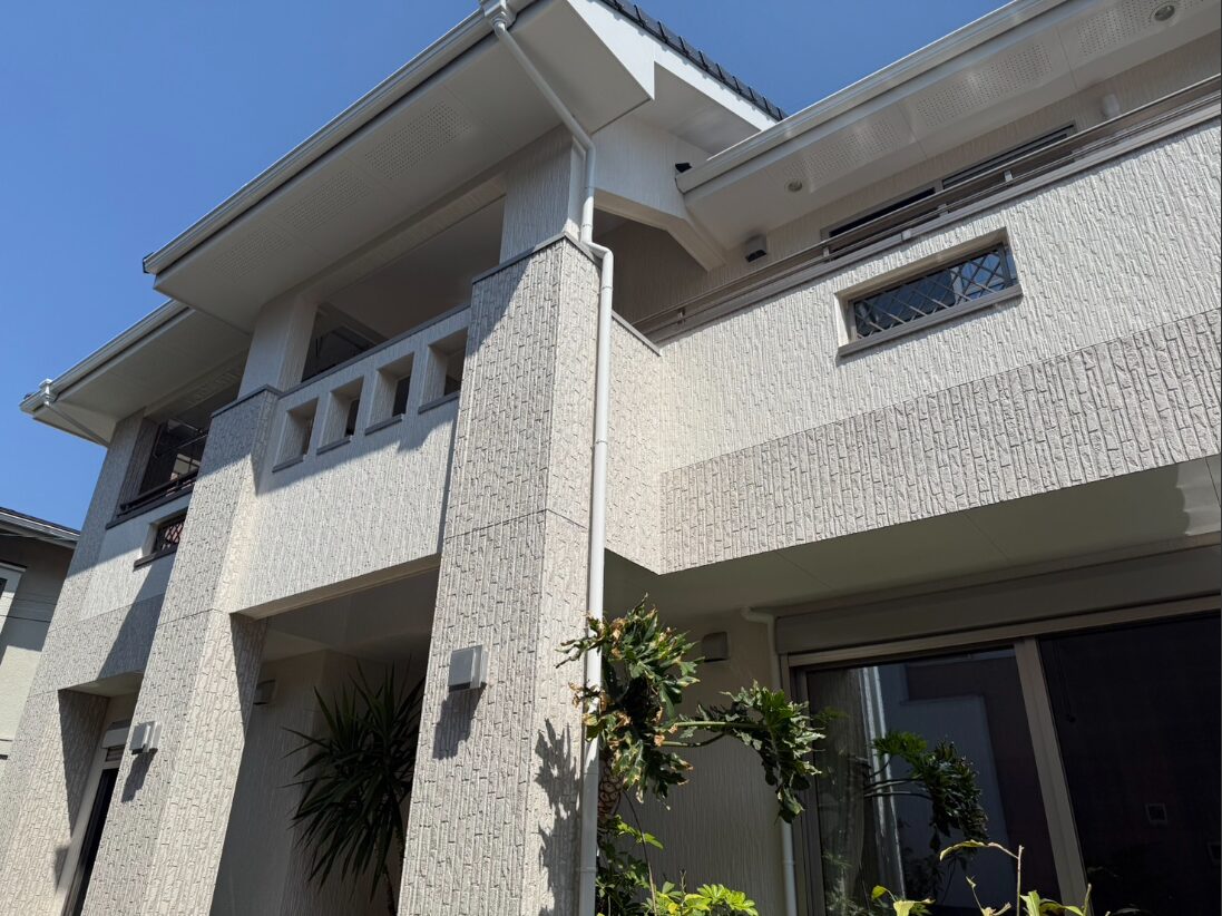 【熊本市中央区】多彩サイディングを活かした高耐候・高デザイン外壁塗装工事