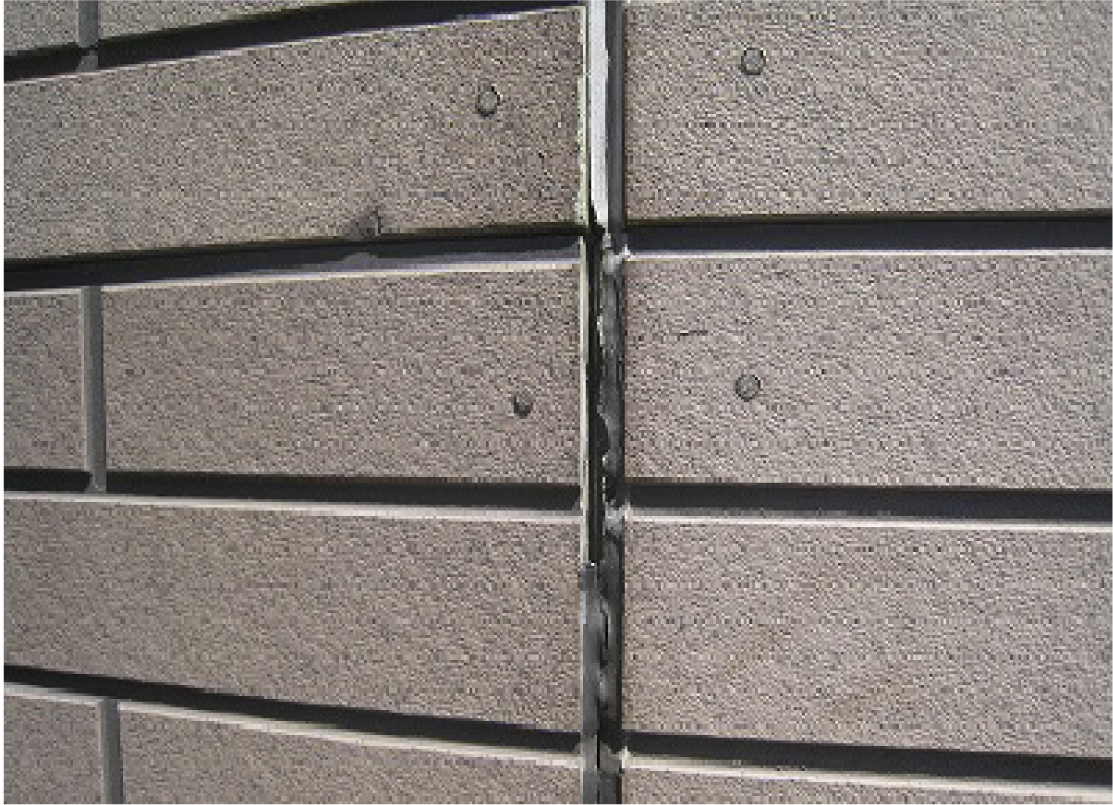 目地のひび割れ