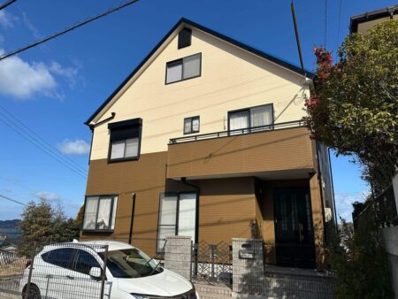 愛媛県松山市｜外壁・屋根塗装で住まいを守る！ロイヤルシリコン×SPパワーサーモSiで美観と遮熱性能を両立した外装リフォーム事例