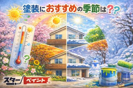 【塗装におすすめの季節はあるの？？】
