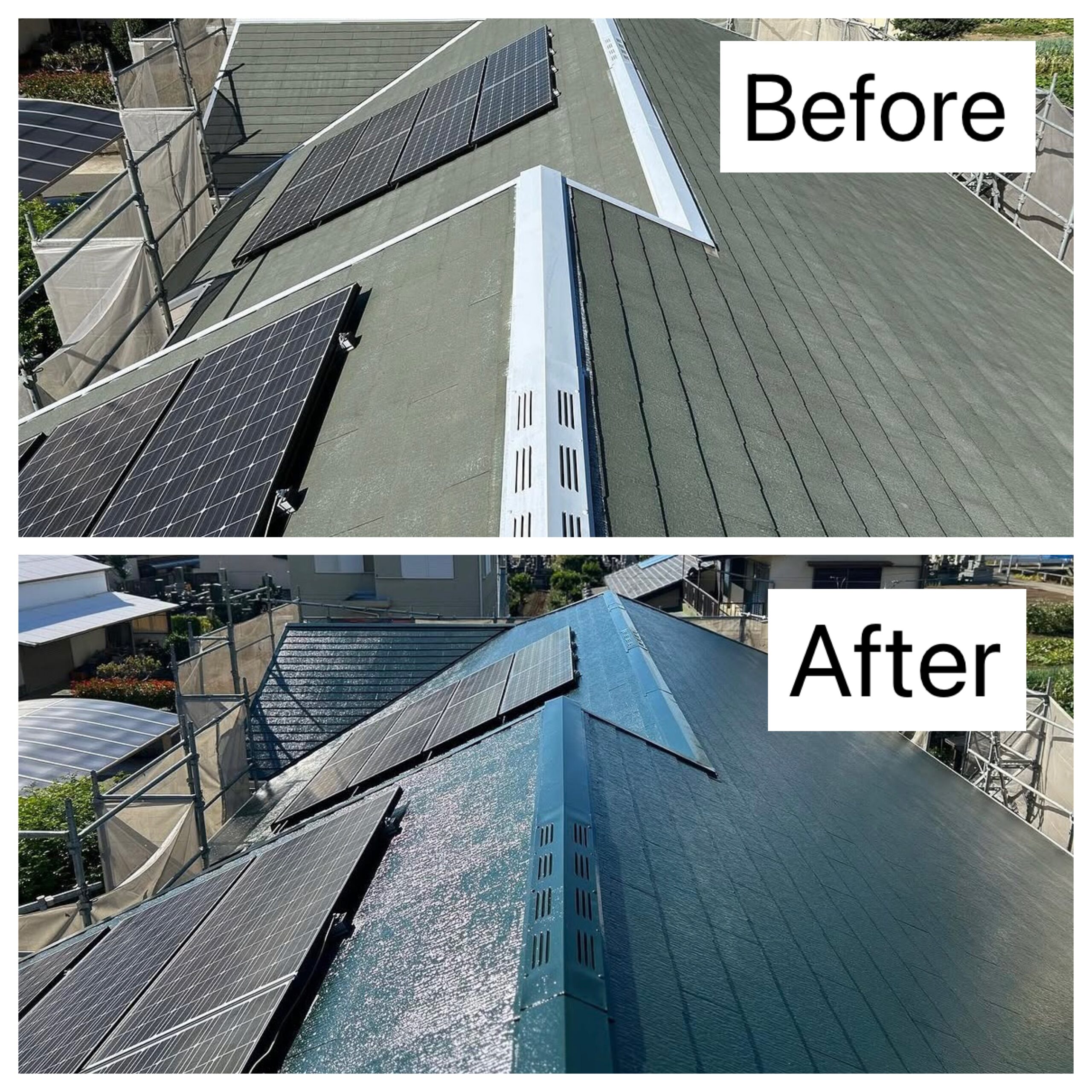 【太陽光パネルがある屋根でも塗装できる？施工方法と注意点を解説！】