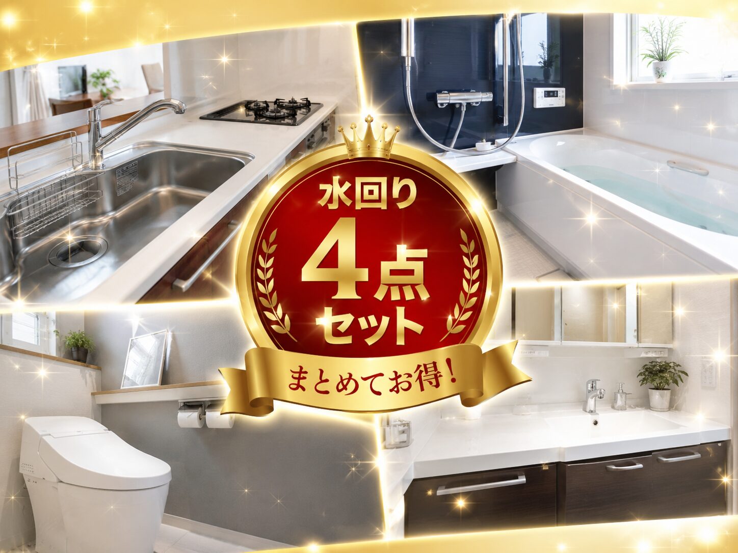 水回り4点セット